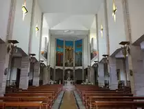 Francavilla al Mare, Innenraum der Pfarrkirche Santa Liberta (16.09.2022)