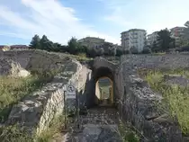 Larino, r�misches Amphitheater in der Via Dante Alighieri (17.09.2022)