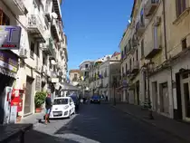 Sessa Aurunca, H�user in der Stra�e Corso Lucillo (21.09.2022)