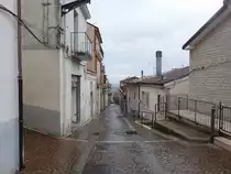 Deliceto, H�user in der Via Sant Antonio (25.09.2022)