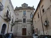 Foggia, Pfarrkirche St. Chiara, erbaut von 1731 bis 1742 (26.09.2022)