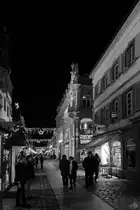 Ein Spaziergang in der geschm�ckten Altstadt von Landau. (Dezember 2014)