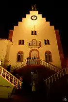 Das Kulturzentrum Altes Kaufhaus befindet sich am Rathausplatz in Landau. (Dezember 2014)