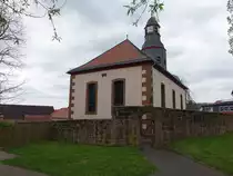 Betziesdorf, sp�tbarocke evangelische Kirche, erbaut 1789 (01.05.2022)