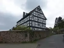 Rauschenberg, alte Oberf�rsterei in der Kraftgasse (01.05.2022)