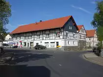 Gro�-Felda, Fachwerkh�user an der Hauptstra�e (14.05.2022)