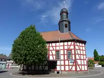 Ruppertenrod, evangelische Fachwerkkirche, erbaut 1710 (14.05.2022)