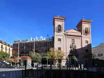Die barocke Kirche des heiligen Martin von Tours (Iglesia de San Mart�n de Tours) stammt aus dem 19. Jahrhundert. (Madrid, November 2022)