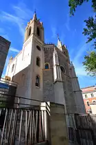 Die Kirche San Jer�nimo el Real entstand aus einem ehemaligen Kloster aus dem 16. Jahrhundert. (Madrid, November 2022)