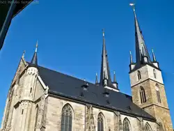 Die Johanniskirche in Saalfeld ist die gr��te Hallenkirche Th�ringens und z�hlt zu den bedeutendsten Kirchbauten im Freistaat.