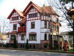 In diesem wundersch�nen Geb�ude ist in Grimma eine Kita untergebracht.