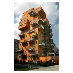 Teile des fr�heren Messgel�ndes auf der Schwanthalerh�he an der Theresienwiese werden mit neuen Wohnbauten bebaut.