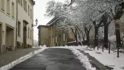 Blick in die Amalienstra�e in Zittau am 04.10.2010