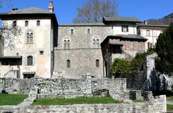 Locarno Castello Visconteo - das Castello diente von 1513 bis 1798 als Sitz der Landv�gte.