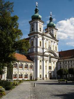 Waldsassen/Bayern,  Klosterbasilika, Mai 2005,