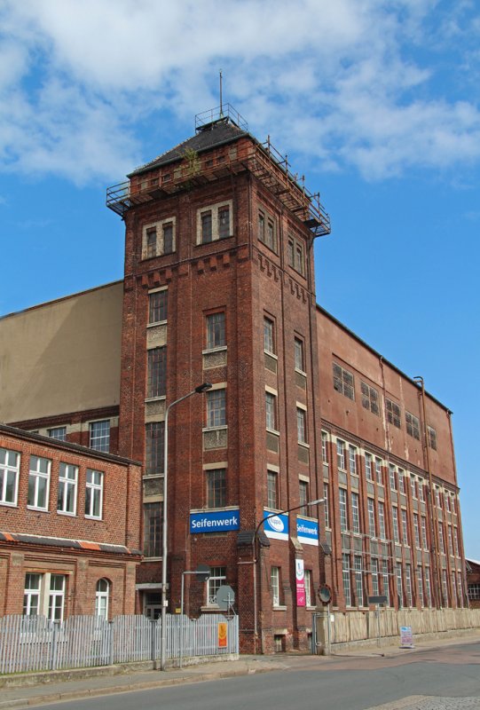 Wasserturm Der Seifenfabrik Kappus In Riesa Im April 14 Staedte Fotos De